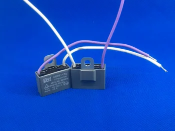 10ШТ Два провода конденсатора cbb61 0,75 мкф 450 В, заполненный смолой конденсатор cbb61 высокого качества