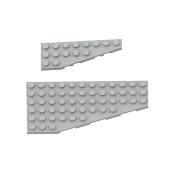1шт совместимый 50304 30356 клиновидная пластина (справа) 3x8 6x12 строительный блок с мелкими частицами MOC запчасти DIY Строительные блоки Технические