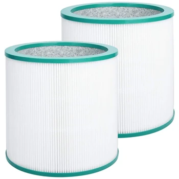 2 Упаковки Сменного Фильтра HEPA для Башенного Очистителя Dyson TP00 TP02 TP03 AM11 Pure Cool Link, Замените Деталь 968126-03