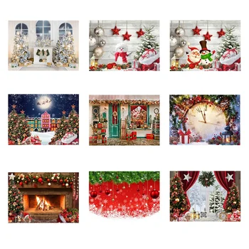 210x150 см Рождественская фоновая ткань, декор в виде Снежинки, Праздничная детская фоновая ткань для фотосъемки, прочная