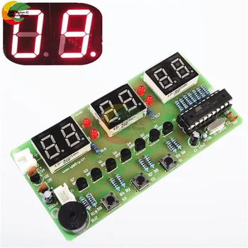 6-битный модуль электронных часов микроконтроллер C51 LED digital tube display электронный комплект деталей DIY digital display clock module