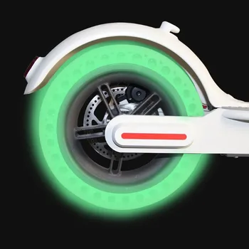8,5-дюймовая сплошная светящаяся шина для электрического скутера Xiaomi M365 Shock Honeycomb Твердые флуоресцентные шины Аксессуары для скутеров
