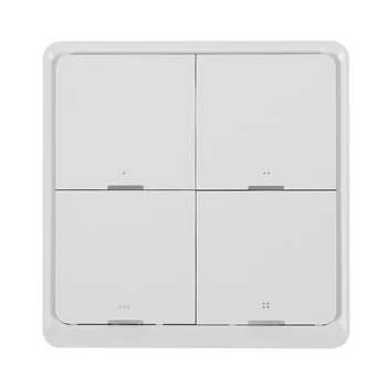 ABGZ-4X С приложением Zigbee Gateway Для управления Умным Домом Без Проводов Smart Tuya Используется 4-Полосный Переключатель Сцены на панели