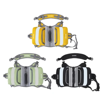H7EA Pet Self-Wearing Bag для собак среднего Размера с подсумками, Жилет для собак с карманом
