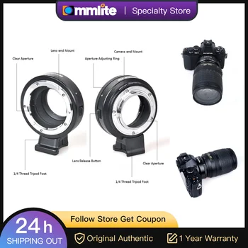 Адаптер для крепления объектива Commlite для объектива Nikon F к камере с креплением M4/3