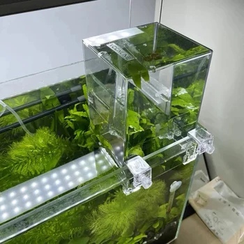Аквариум с отрицательным давлением Практичный аквариум Экологический ландшафтный декор для дома