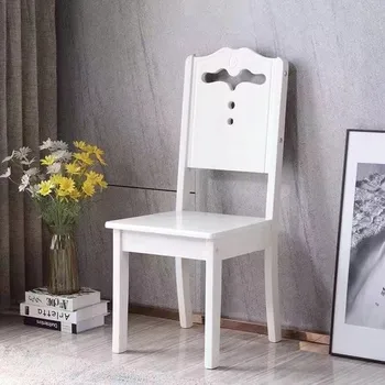Белые современные роскошные обеденные стулья, мобильный салонный трон, эргономичный дизайнерский стул середины века, мебель для дома Silla De Playa