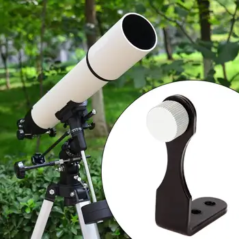 Бинокулярный кронштейн, устойчивый Аксессуар для камеры, Черный кронштейн для крепления Телескопа, металлический L-образный для наблюдения за Луной, наблюдения за птицами, Звездой