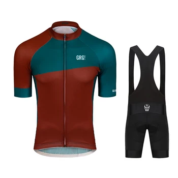 Велосипедная майка GO RIGO Go Team + комплект шорт-нагрудников, мужская одежда для горного велосипеда, костюм с коротким рукавом, спортивная форма для тренировок на горном велосипеде