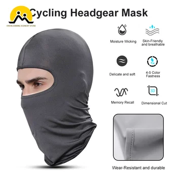 Велосипедная маска для лица, спорт на открытом воздухе, Капюшон, полностью закрывающая маска для лица, Летняя Шляпа, Солнцезащитная маска для мужчин, Спорт на открытом воздухе