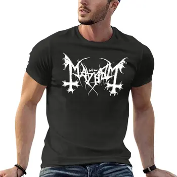Винтажные футболки с логотипом True Mayhem Darkthrone Immortal, Брендовая мужская одежда, уличная одежда из 100% хлопка, футболка большого размера