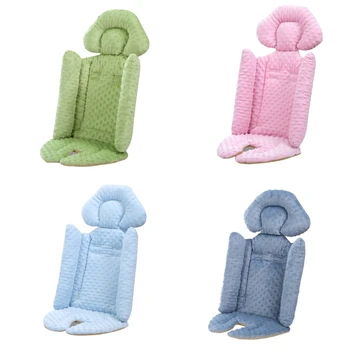 Вкладыш для коляски, мягкий детский коврик для новорожденного, подушка для детской коляски