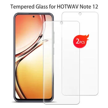 Для HOTWAV Note 12 Защитное закаленное стекло на HOTWAV Note 12 Защитная пленка для смартфона с диагональю экрана 6,8 дюйма