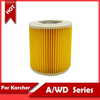 Для картриджных вакуумных фильтров Karcher серии A и WD, сменный фильтр для влажного сухого кондиционирования, Пылесборник Filte