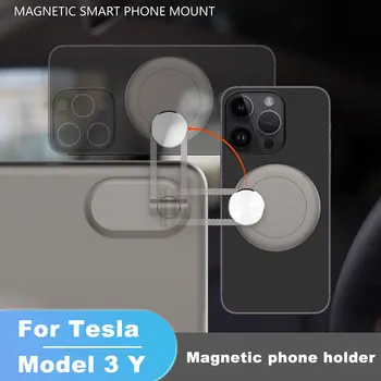 Для ноутбука Tesla Model 3 Y X S, монитора, бокового расширительного кронштейна, автомобильного держателя телефона для iPhone13, iPhone 12
