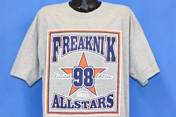 Ежегодная футболка 90-х годов Freaknik Festival 1998 All Stars Atlanta Georgia