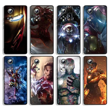 Железный Человек Marvel Для Huawei Honor X30 X20 X10 X9A X8A X7A X6S 80 70 60 50 SE Lite Magic 5 Pro Черный Чехол Для Телефона