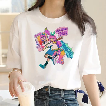 Женская футболка Omori, летняя футболка с комиксами, уличная одежда для девочек, одежда y2k