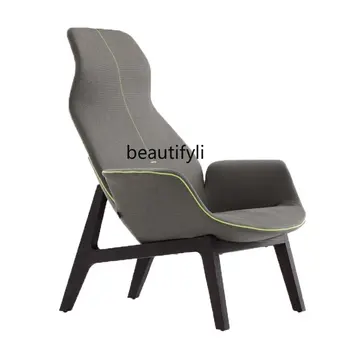 Итальянская легкая роскошная ткань для отдыха на балконе, Минималистичный диван-кресло в скандинавском стиле