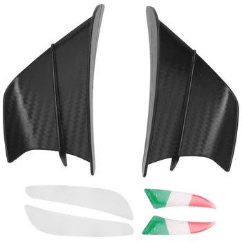 Комплект Аэродинамического Крыла для мотоцикла Winglet, Спойлер, Фиксирующее Крыло для мотоцикла Wind Flow для S1000RR V4 ZX-10R R1, Матово-Черный