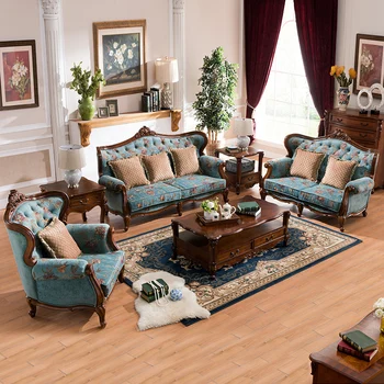 Королевский винтажный классический диван в европейском стиле, роскошная классическая резная мебель из массива дерева