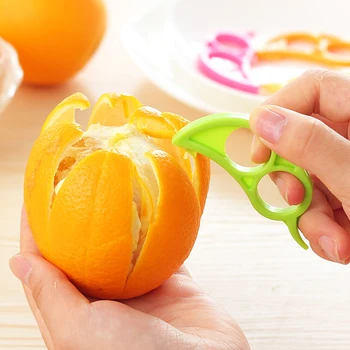 Креативная Овощечистка для апельсинов в стиле мыши, Симпатичный Апельсиновый зазывала, Многоцветное устройство для очистки апельсиновой корки, простая в использовании машина для снятия кожуры с фруктов, Практичная кухня