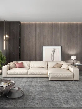 Кремовая одноразовая технология тканевый модульный диван для гостиной прямой диван