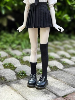 Кукольная обувь bjd 1/4 размера, милая униформа в стиле воздержания в студенческом стиле, подходящая обувь, туфли с черными ремешками, аксессуары для кукол