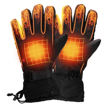 Лыжные перчатки Велосипедные перчатки Перчатки с электрическим подогревом Грелка для рук Обогревательные перчатки Для катания на лыжах Езды на велосипеде Мотоциклов Зимние перчатки