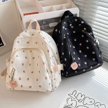 Мини-рюкзак Ins, Японско-Корейская версия, Рюкзак для начальной школы с принтом, Маленький рюкзак, Новая дорожная сумка для фитнеса