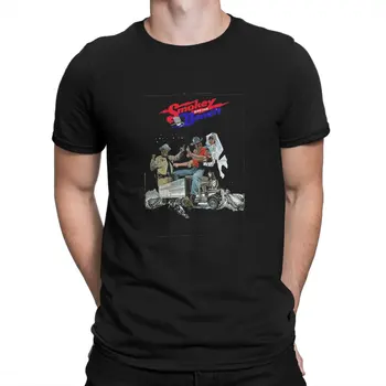 Мужская футболка The Bandit Smokey Trend, винтажная футболка с коротким рукавом, футболки Rubber Bandits, одежда с круглым воротником и графическим принтом