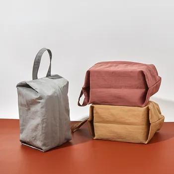 Новая портативная дорожная сумка большой емкости, складные носки, сумка для хранения нижнего белья, салфетка для ручной стирки, косметичка для макияжа