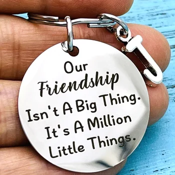 Подарок лучшему другу, наша дружба- это не что-то большое, это миллион мелочей, брелок для ключей, подарок сестре, отличный подарок для всех друзей!