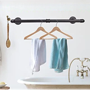 Простая настенная вешалка для одежды, бытовая многофункциональная вешалка для хранения полотенец в ванной, вешалка для хранения одежды в магазине одежды