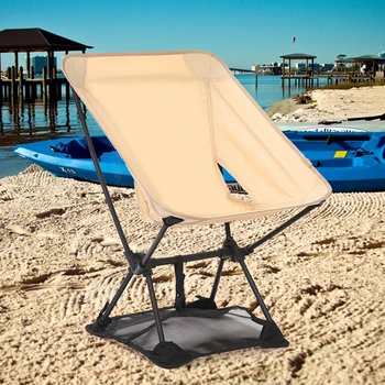 Противоразрушающий коврик без стула для пеших прогулок, складной пикник, легкий, предотвращающий затопление, Пляжный складной стул для кемпинга