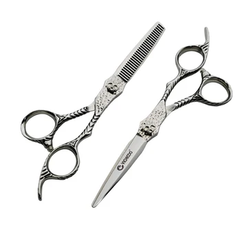 Профессиональные парикмахерские ножницы для волос из нержавеющей стали 6,0-дюймовые парикмахерские ножницы Инструменты для укладки Первоклассный набор ножниц для волос