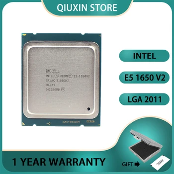 Процессор Intel Xeon E5 1650 V2 с 12 МБ кэш-памяти 2011 CPU Процессор 3,5 ГГц 6-ядерный