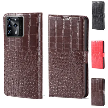 Роскошный дизайн крокодила, флип-кожаный бумажник, чехол для телефона для ZTE Blade V30, функция подставки, чехол для телефона со слотом для карт