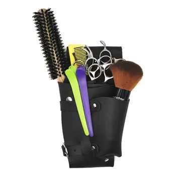 Салонные парикмахерские ножницы, Поясная сумка, поясная сумка из искусственной кожи