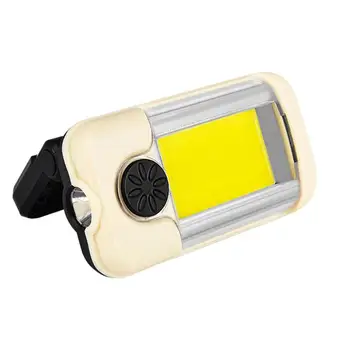Светодиодный рабочий светильник, перезаряжаемый портативный магнитный светильник COBs, мини-фонарики с магнитом, USB-зарядка, рабочий светильник, Магнитный светильник для