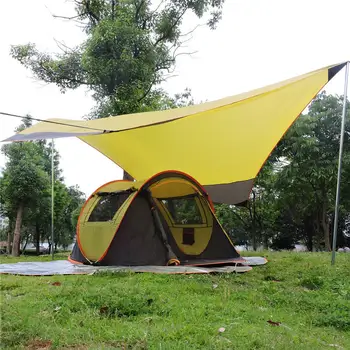 Удобная палатка на открытом воздухе и легкий брезент для кемпинга, Парк отдыха, Шестиугольный Пляжный навес, Навес для палатки, брезент