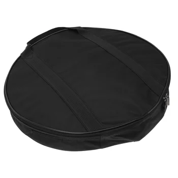 Утолщенный держатель для хранения гонга, переносная защитная сумка для тарелок, черная сумка для инструментов с ручкой, водонепроницаемая сумка для переноски.