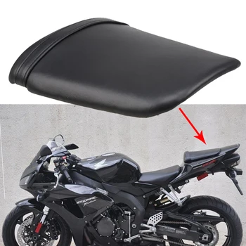 Чехол для заднего пассажирского сиденья мотоцикла из искусственной кожи, подушка для спинки, накладка Cafe Racer для Honda CBR 1000 RR 2004 2005 2006 2007