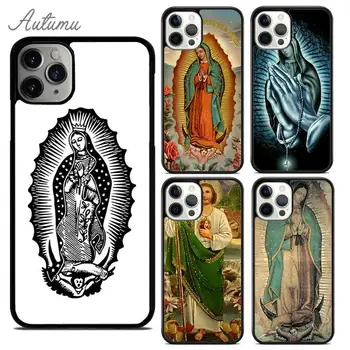 Чехол для телефона Guadalupe San Judas для iPhone 15 SE2020 11 12 13 14 Pro Max mini XR XS 6 7 8 Plus coque Fundas Shell