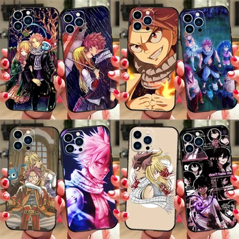 Чехол Для Телефона Manga Fairy Tail Для iPhone 15 11 12 13 14 Pro Max Mini X XS XR 7 8 Plus SE2 Funda Coque Capa Cover