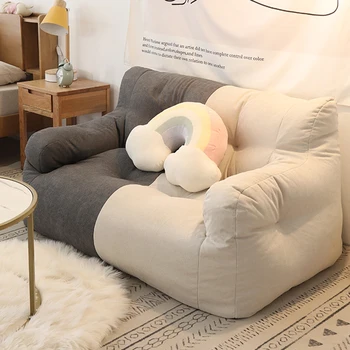 Шезлонг Nordic Sofa Простое Откидывающееся Стеганое кресло с откидной спинкой Бархатная обивка дивана Salas Y Диваны Muebles Мебель для спальни Бархат