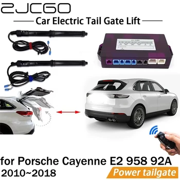 Электрическая Система Подъема Задних Ворот Power Liftgate Kit Auto Автоматический Открыватель Задней Двери для Porsche Cayenne E2 958 92A 2010 ~ 2018